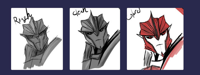 Storyboard style examples